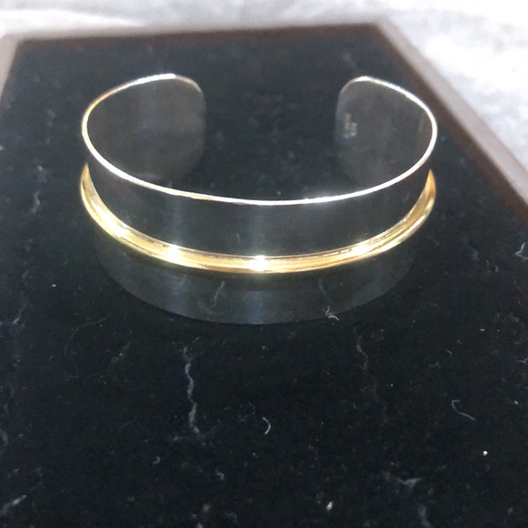 .925 Sterling Silver Cuff - Picture 2 of 8